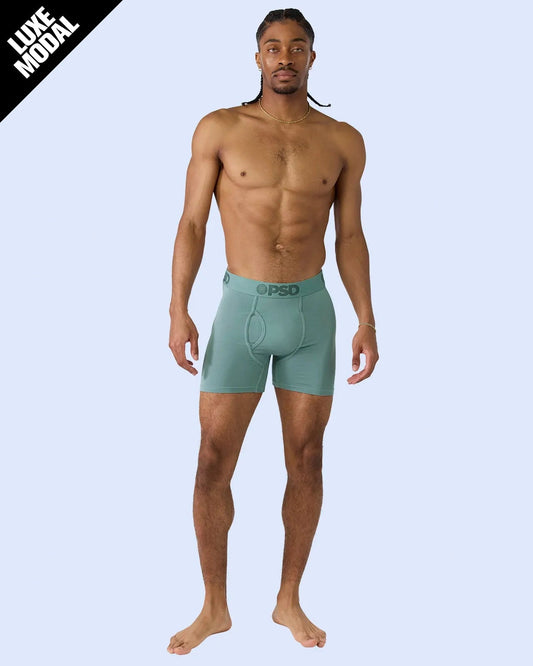Men PSD Luxe Modal - Jade Dust - Mid Length - Luxe Modal