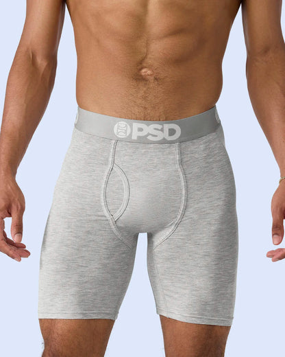 Men PSD Luxe Modal - Heather Gray - Standard Length - Luxe Modal