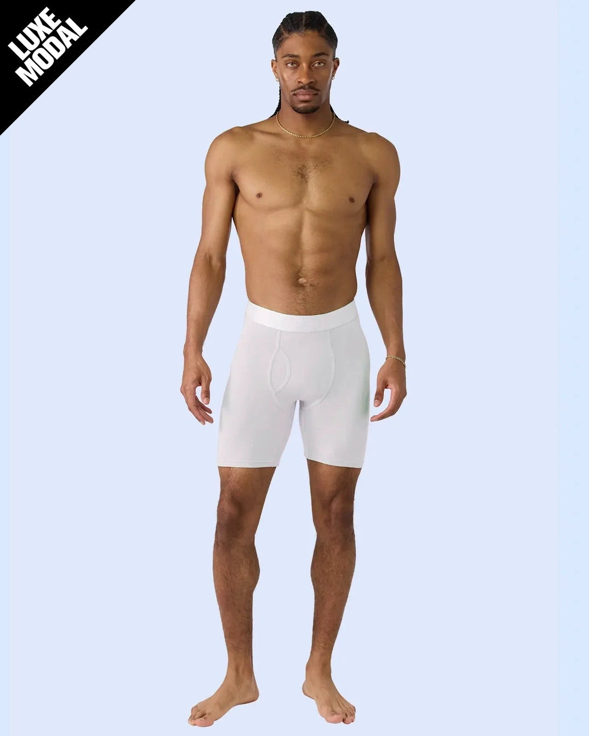 Men PSD Luxe Modal - White - Standard Length - Luxe Modal