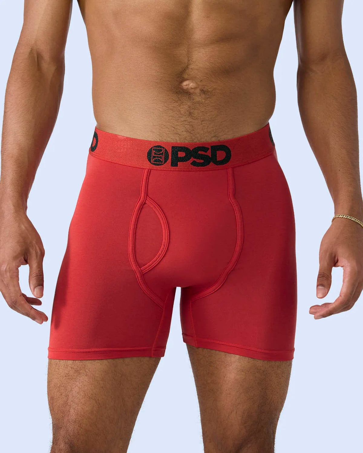 Men PSD Luxe Modal - Metallic Red - Mid Length - Luxe Modal