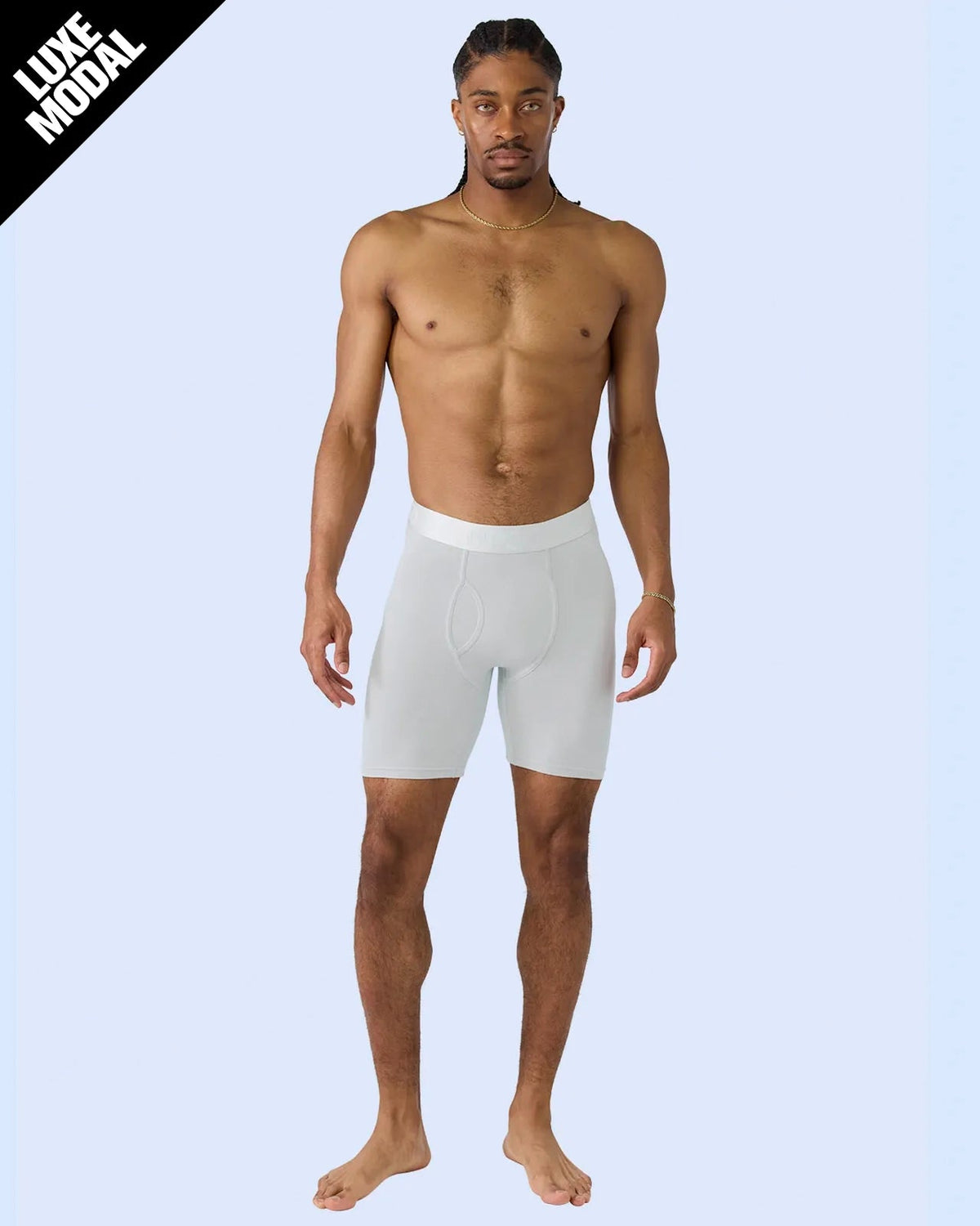 Men PSD Luxe Modal - Gray - Standard Length - Luxe Modal