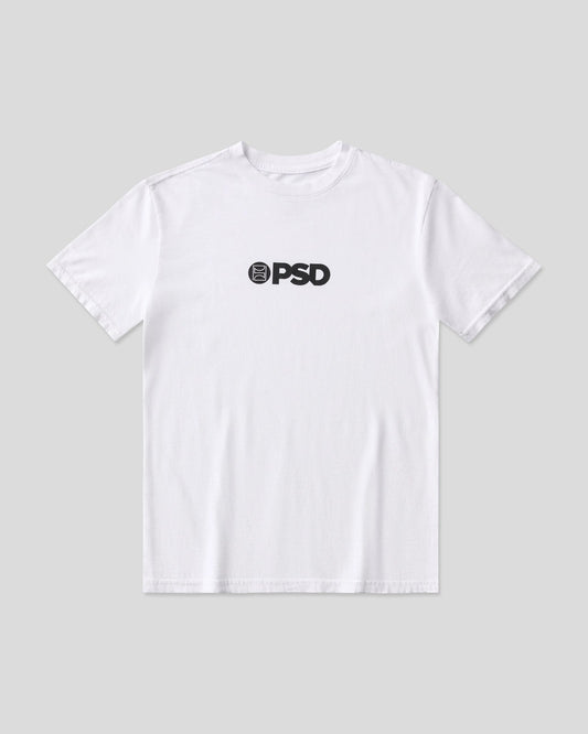 Men|Youth PSD Logo Tee - White - Youth Classic Tee