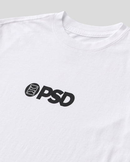 Men|Youth PSD Logo Tee - White - Youth Classic Tee