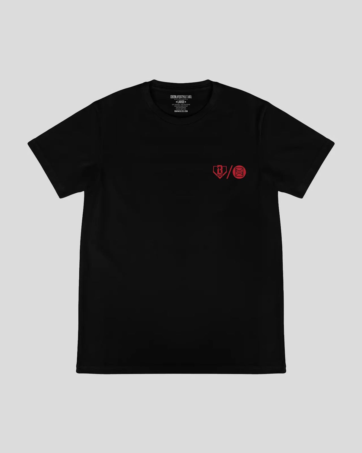 Men|Youth PSD Baseball Lifestyle 101 - Black Tee - Youth Classic Tee