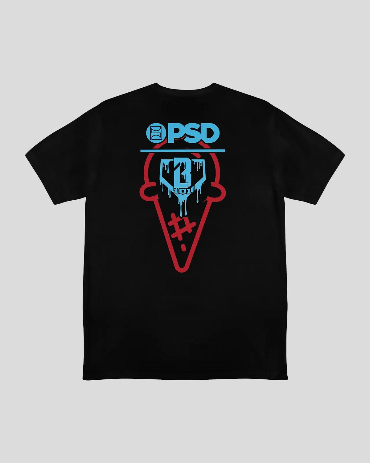 Men|Youth PSD Baseball Lifestyle 101 - Black Tee - Youth Classic Tee