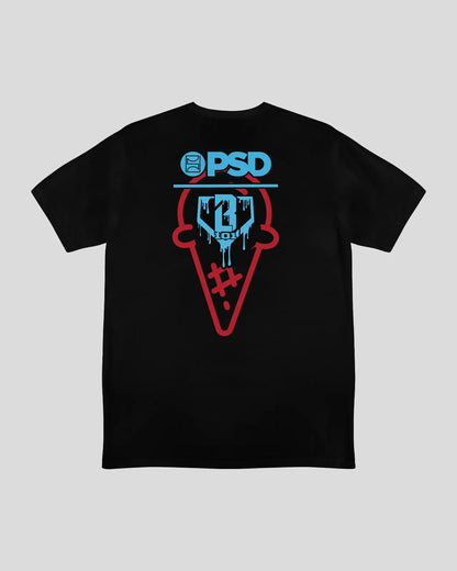 Men|Youth PSD Baseball Lifestyle 101 - Black Tee - Youth Classic Tee