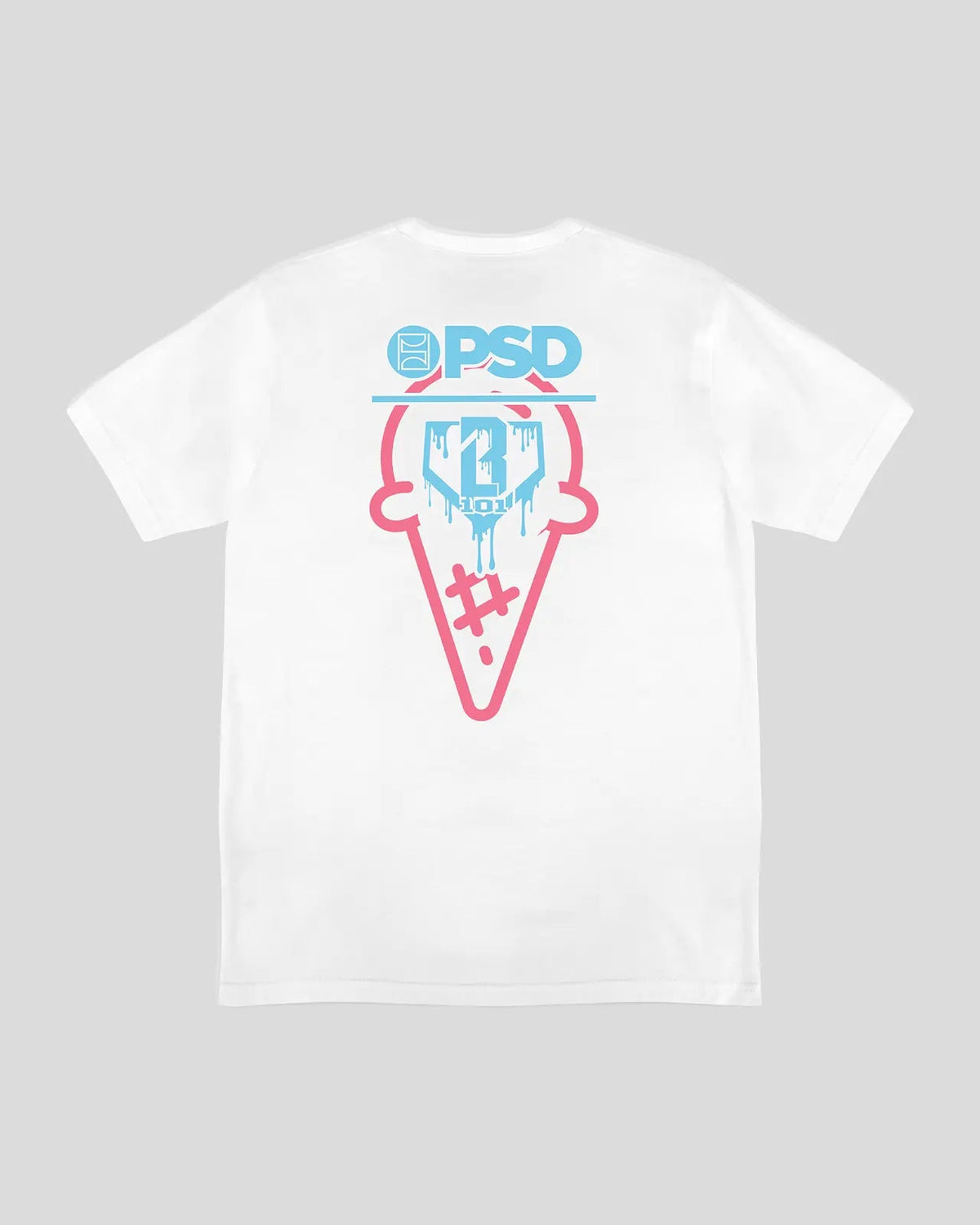 Men|Youth PSD Baseball Lifestyle 101 - White Tee - Youth Classic Tee