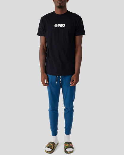 Men|Women PSD Core Logo Tee - Black - Classic Tee