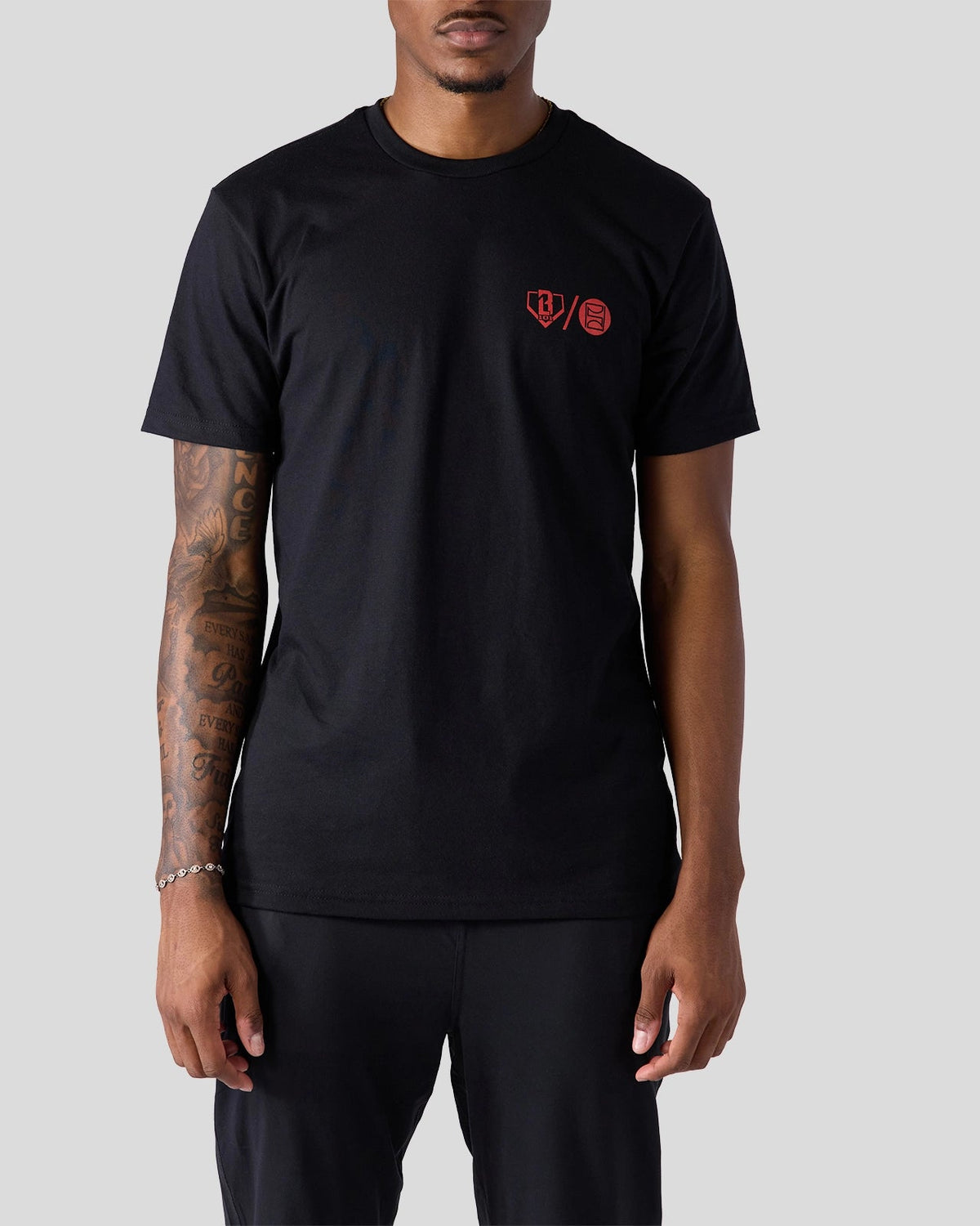 Men PSD Baseball Lifestyle 101 - Black Tee - Graphic Tee