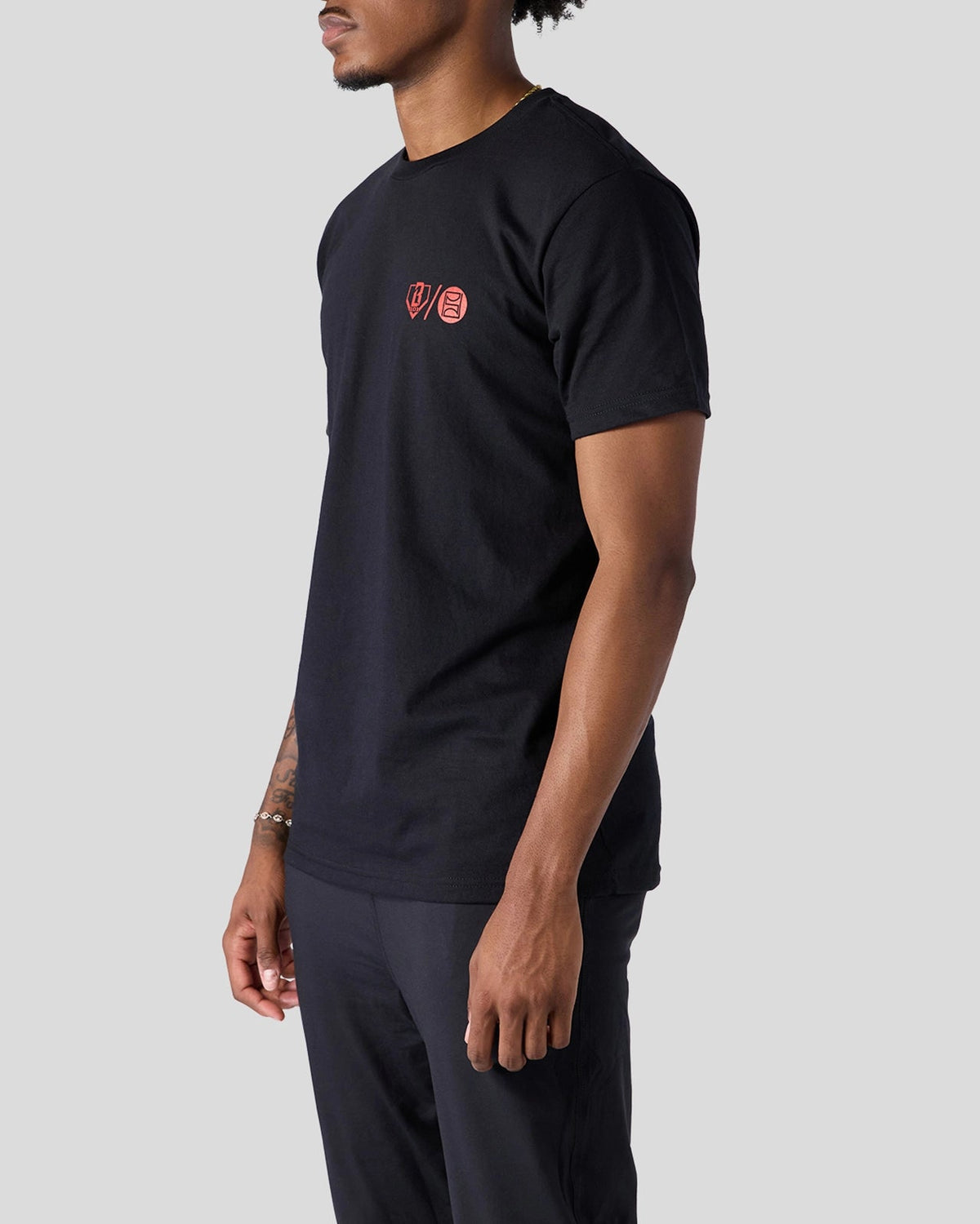 Men PSD Baseball Lifestyle 101 - Black Tee - Graphic Tee