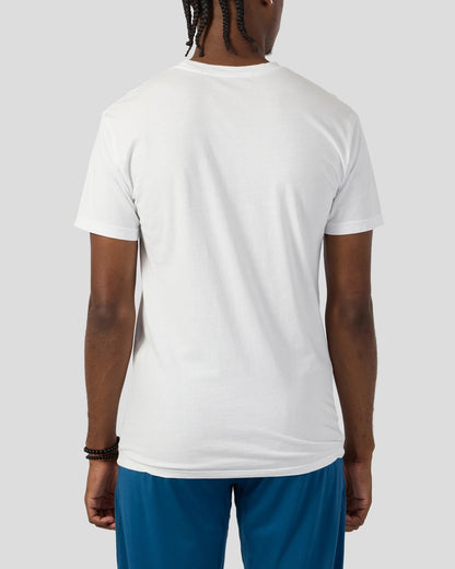 Men|Women PSD Core Logo Tee - White - Classic Tee