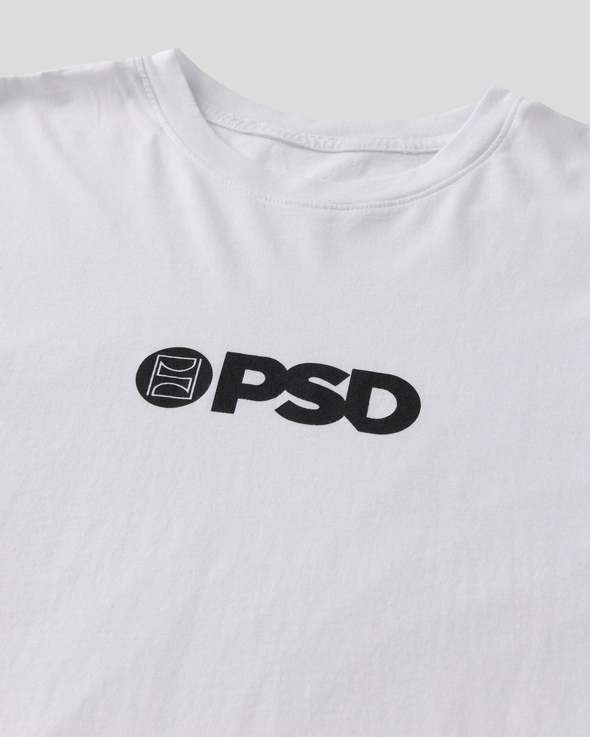 Men|Women PSD Core Logo Tee - White - Classic Tee