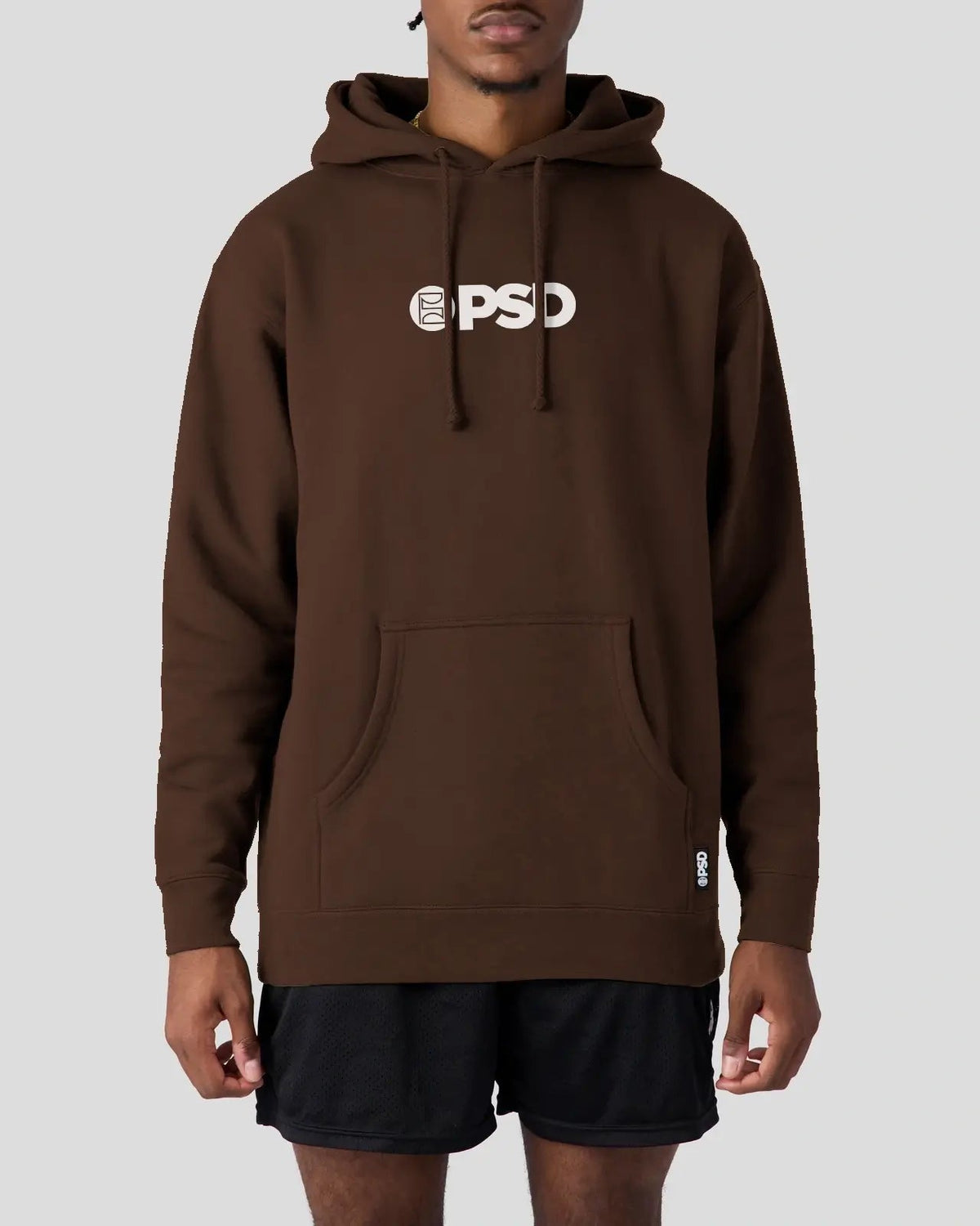 Men PSD PSD Brown Hoodie - Classic Hoodie