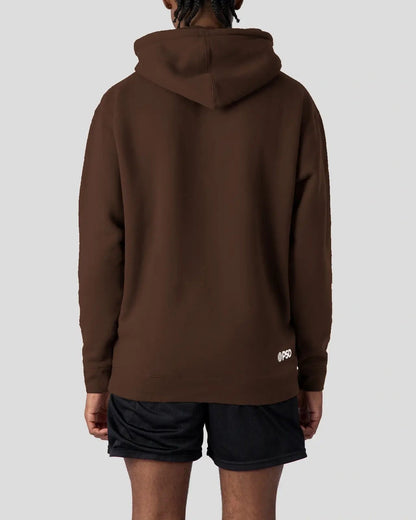 Men PSD PSD Brown Hoodie - Classic Hoodie
