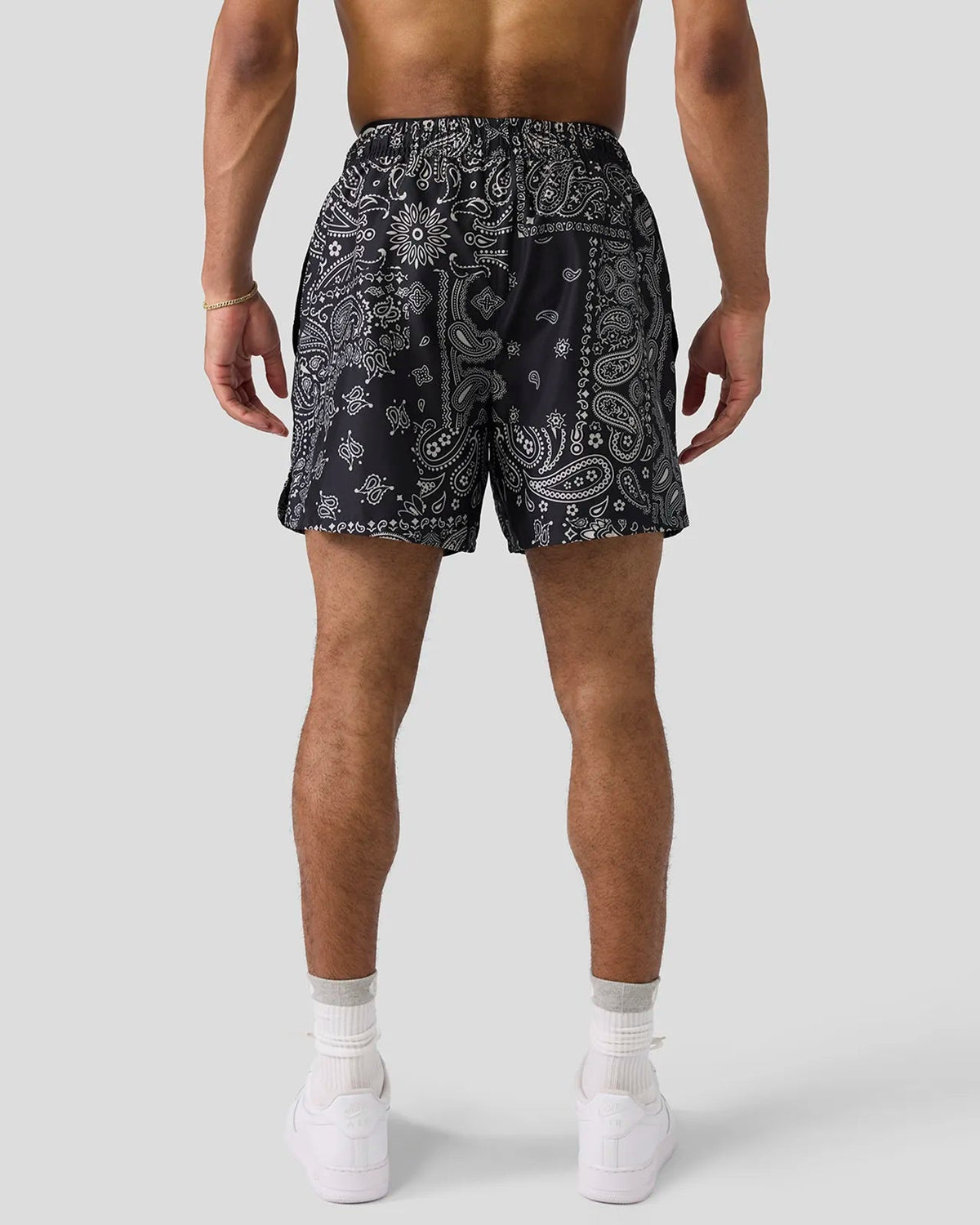 Men PSD Khaki Paisley Essential Short - Essential Short