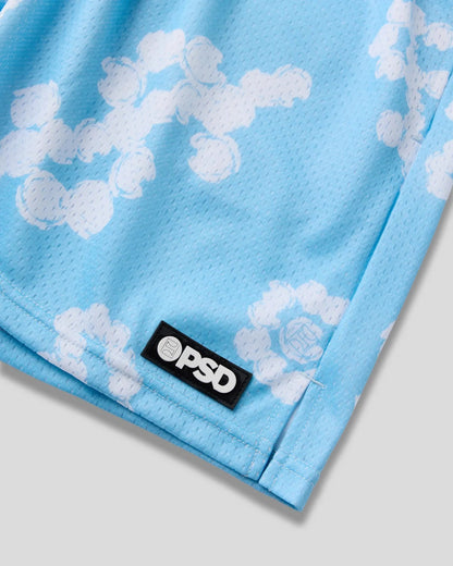 Men PSD Cloud Drops Blue Active Short - Active Short