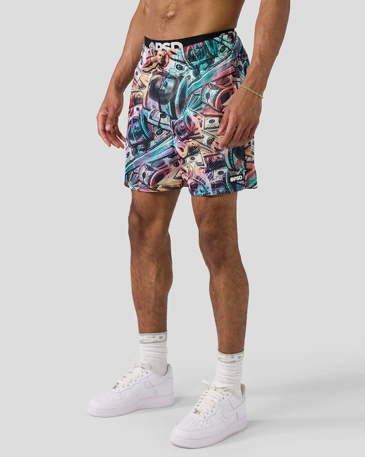 Men PSD Money Chalk Active Short - Active Short