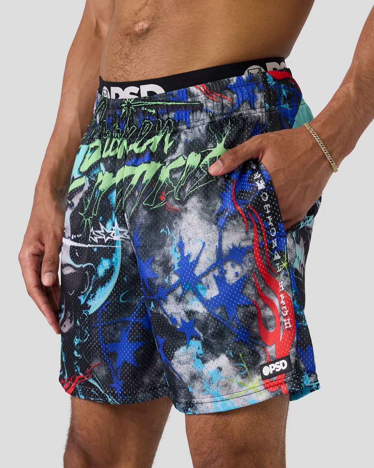 Men PSD Broken Promises - Emo High Active Short - Active Short
