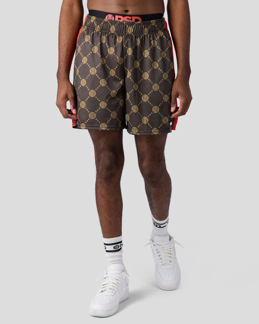 Men PSD Emblem Lux Brown Active Short - Active Short