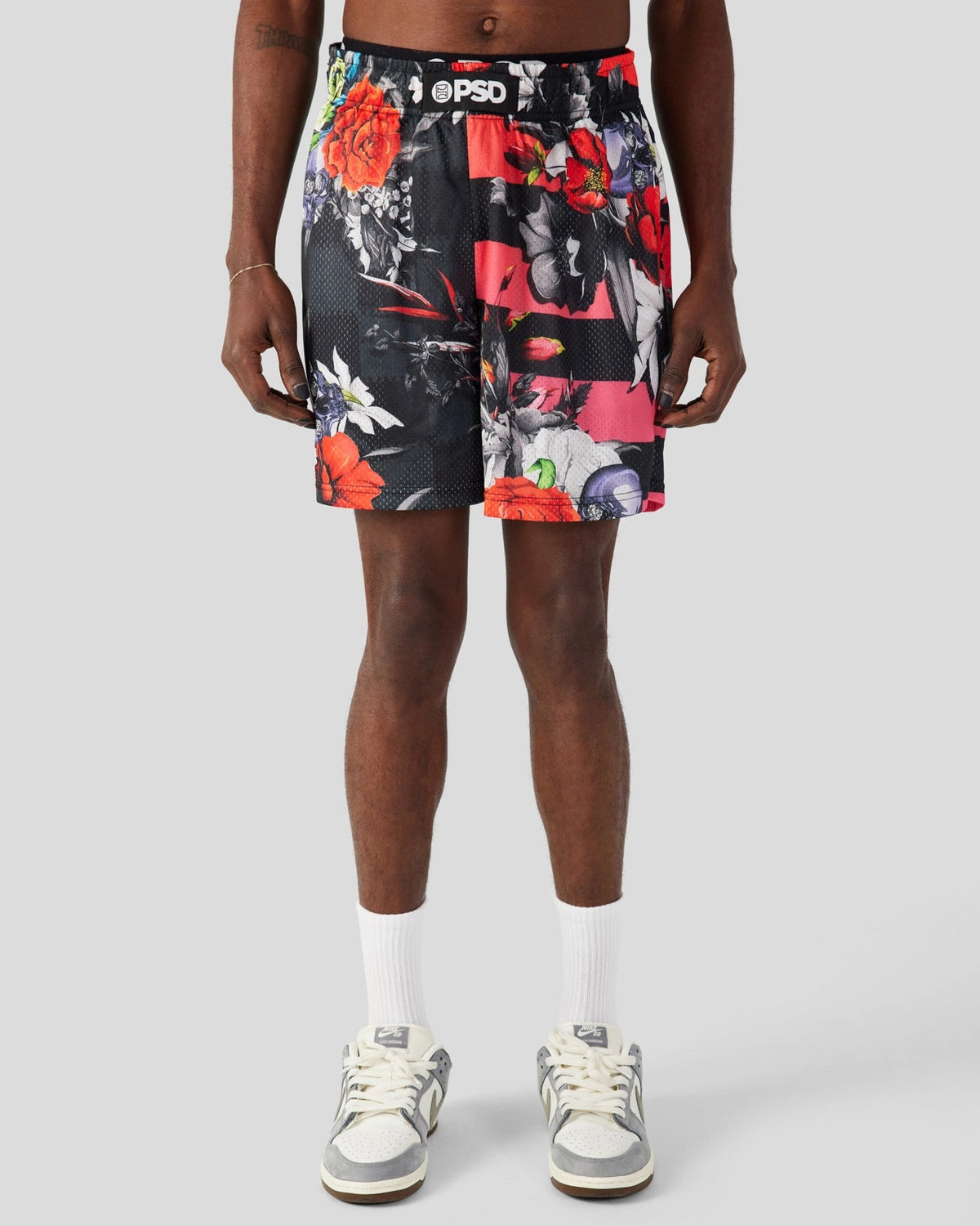 Men PSD Floral Demise Active Short - Active Short