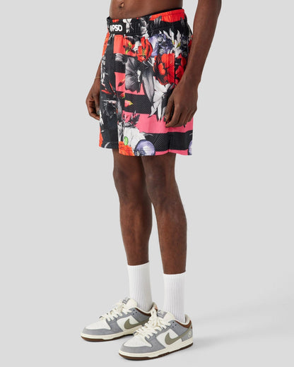 Men PSD Floral Demise Active Short - Active Short