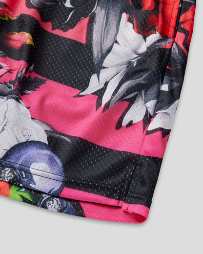 Men PSD Floral Demise Active Short - Active Short