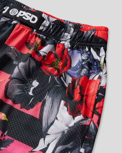 Men PSD Floral Demise Active Short - Active Short
