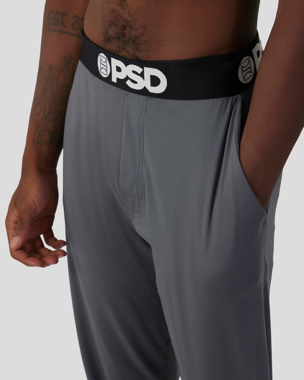 Men PSD Lounge Pant - Charcoal - Lounge Pant