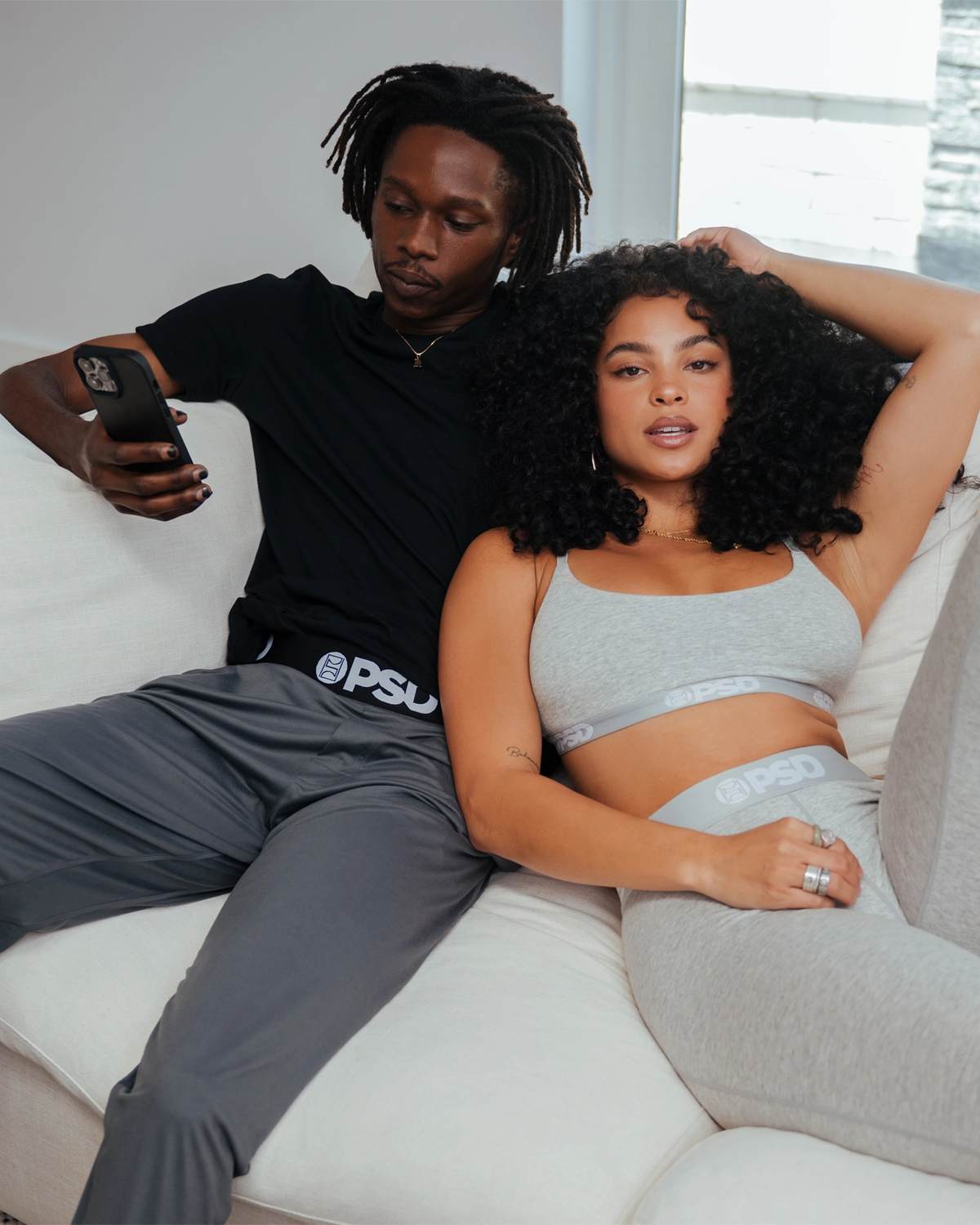 Men PSD Lounge Pant - Charcoal - Lounge Pant