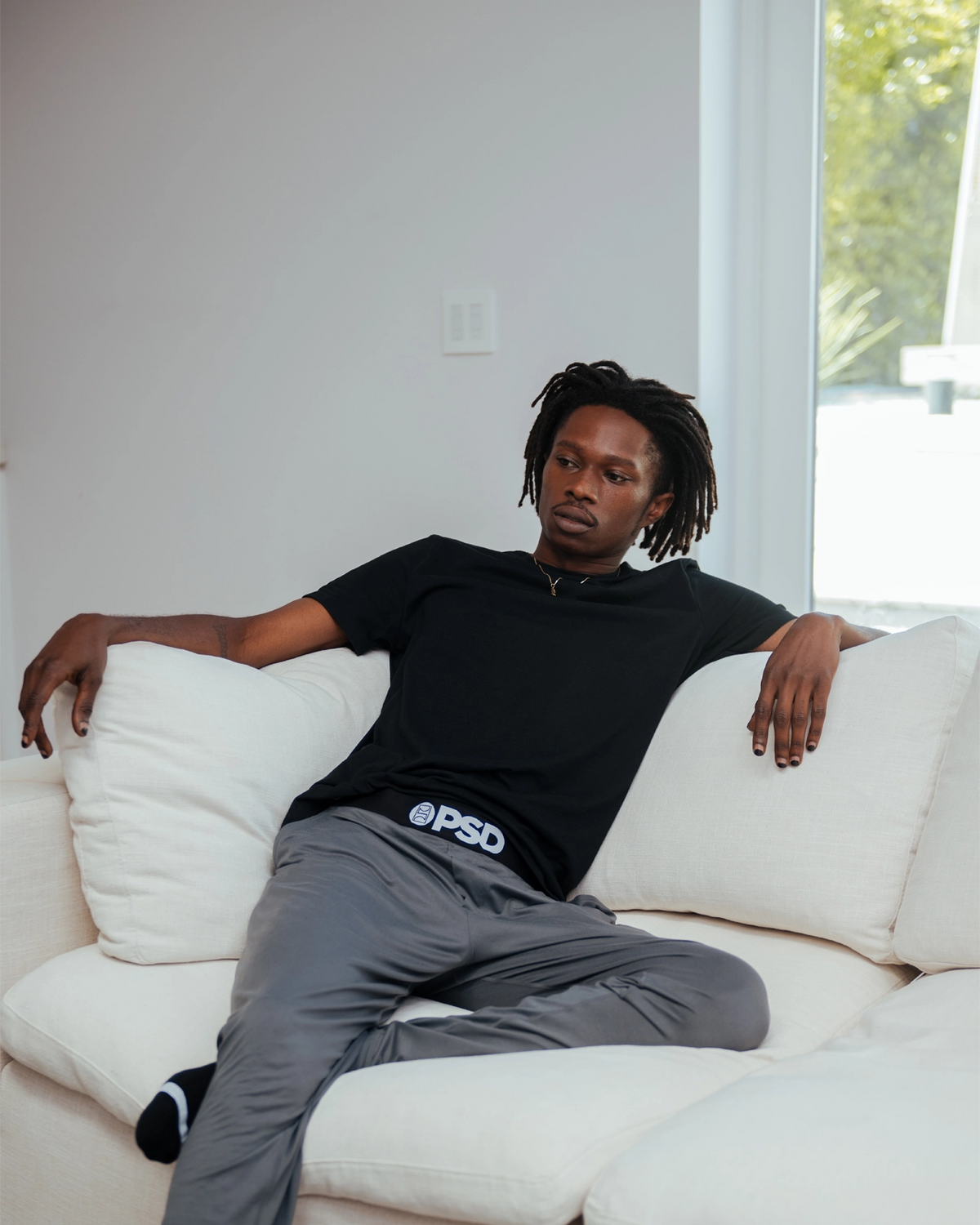 Men PSD Lounge Pant - Charcoal - Lounge Pant