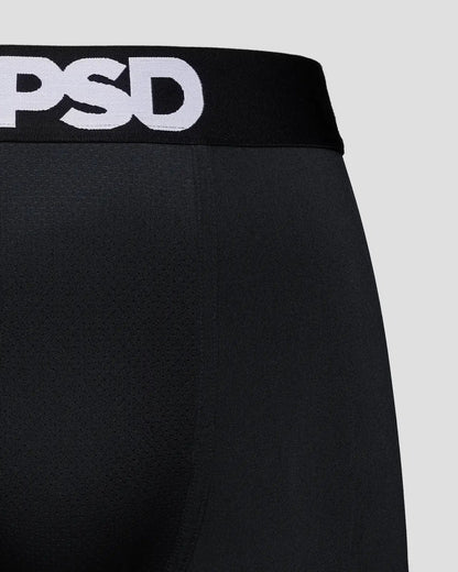 Men PSD Solids - Black - Standard Length