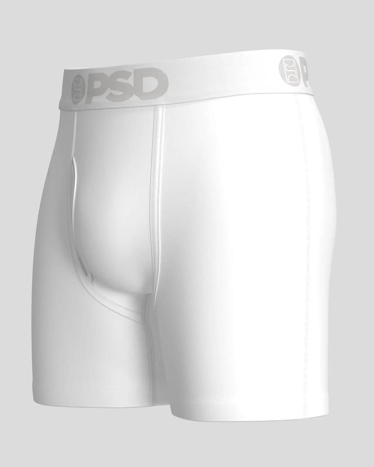 Men PSD Modal Solids - White - Mid Length - Modal