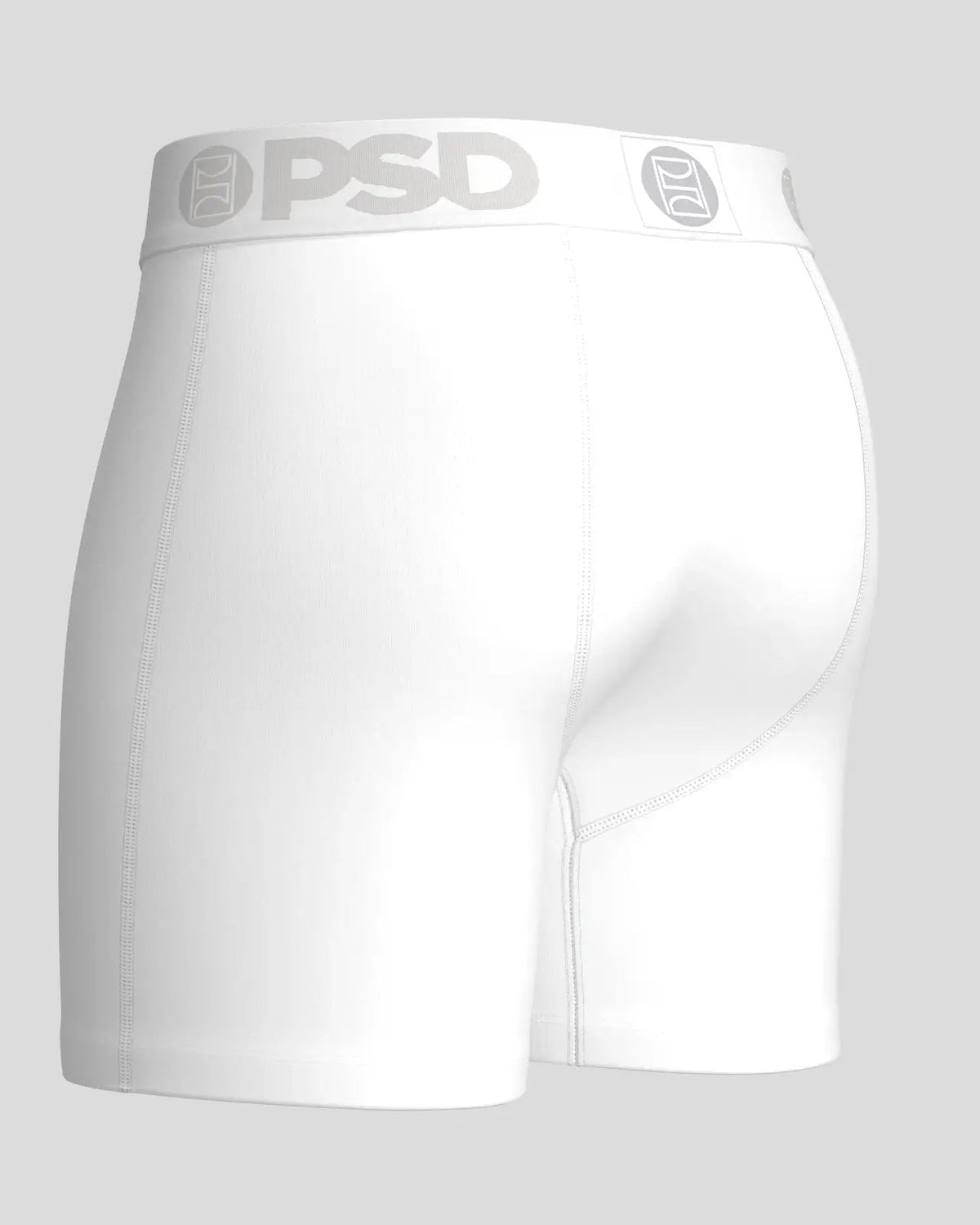 Men PSD Modal Solids - White - Mid Length - Modal