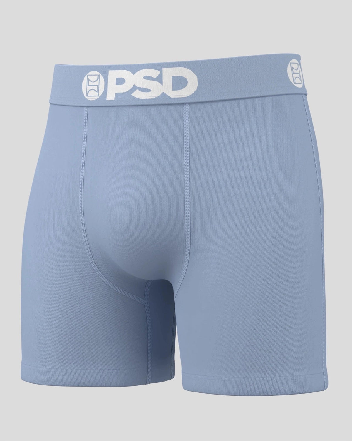 Men PSD Solids 3 Pack - Core Light Blue - Mid Length - Cotton