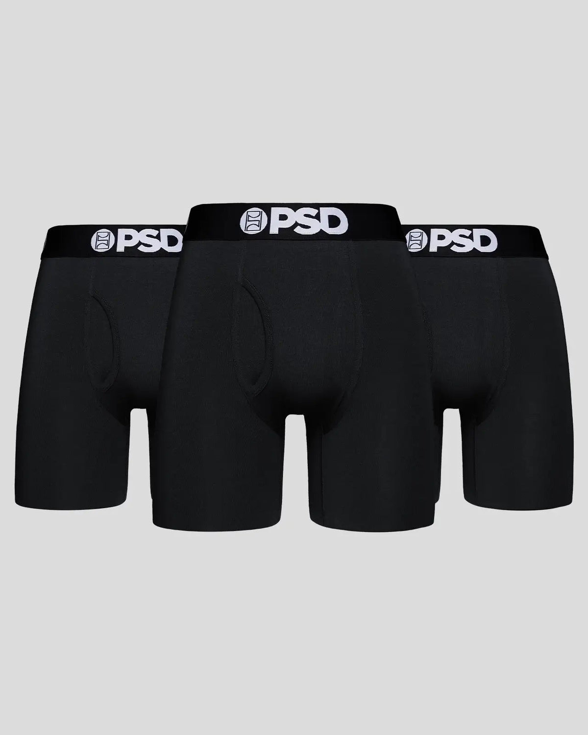 Men PSD Modal 3 Pack - Black - Standard Length - Modal