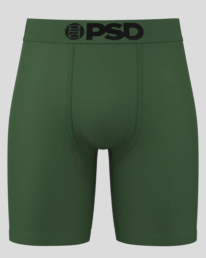 Men PSD Solids - Olive - Standard Length