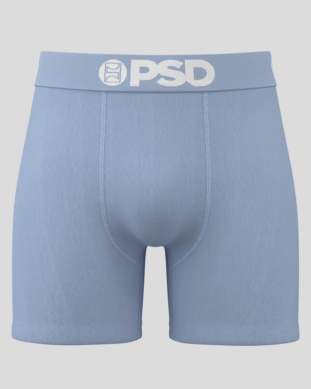 Men PSD Solids - Blue Dust - Mid Length - Cotton