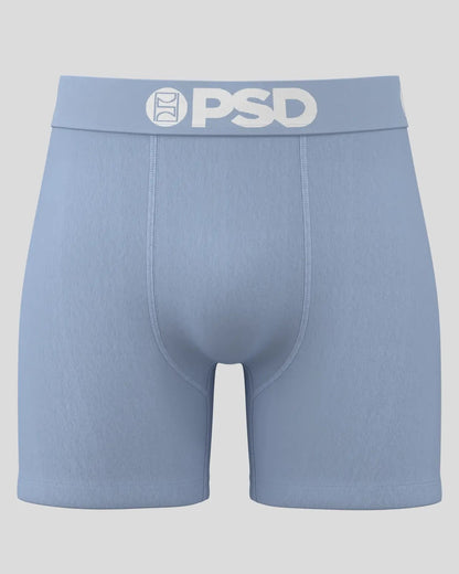 Men PSD Solids - Blue Dust - Mid Length - Cotton
