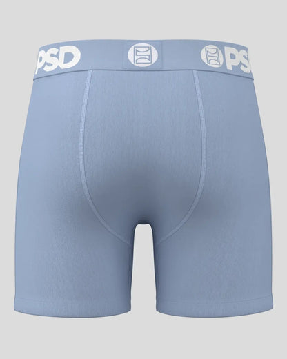 Men PSD Solids - Blue Dust - Mid Length - Cotton