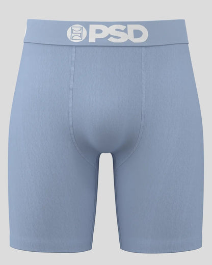 Men PSD Solids - Blue Dust - Standard Length - Cotton