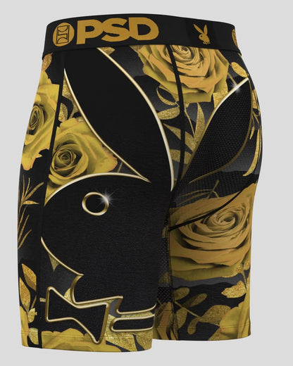 Men PSD Playboy - Gold Petals - Standard Length