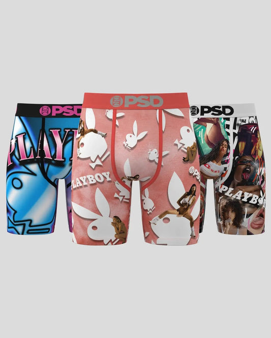 Men PSD 3 Pack - Playboy Time - Standard Length
