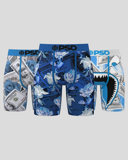 Men PSD 3 Pack - The Blues - Standard Length