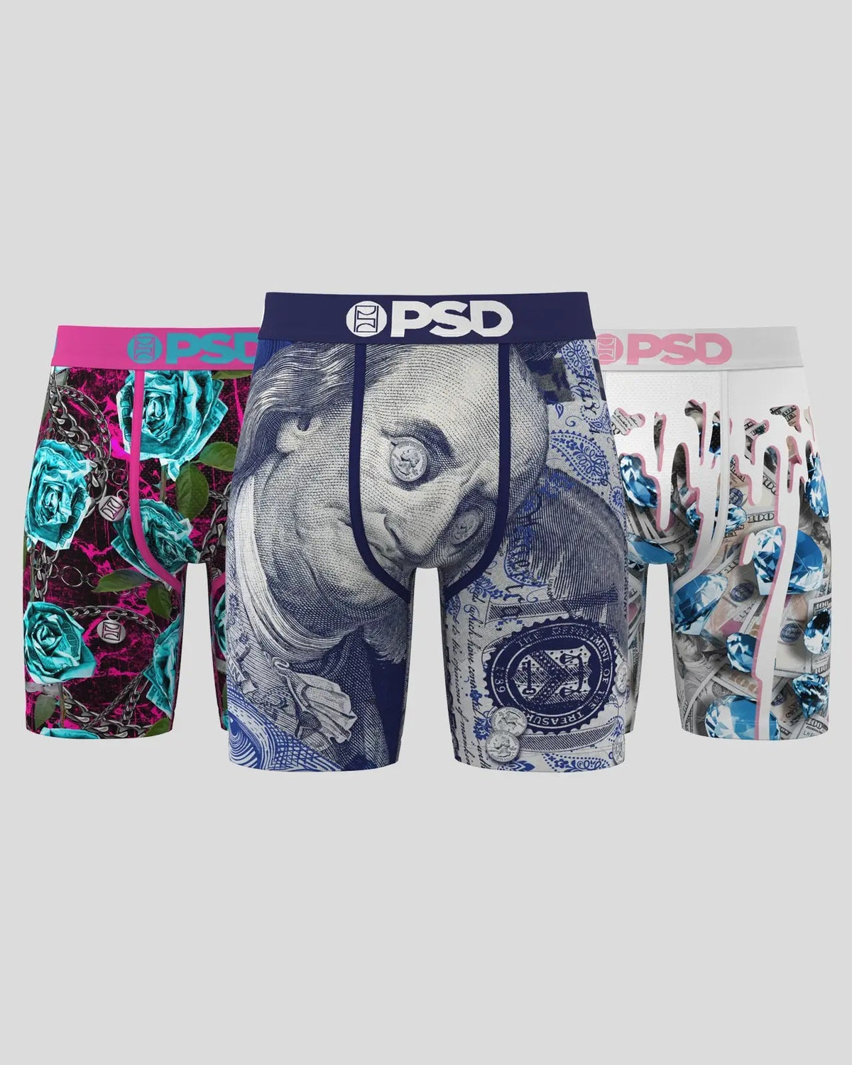 Men PSD 3 Pack - High Roll - Standard Length