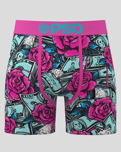 Men PSD Stacked Roses - Mid Length