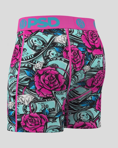 Men PSD Stacked Roses - Mid Length