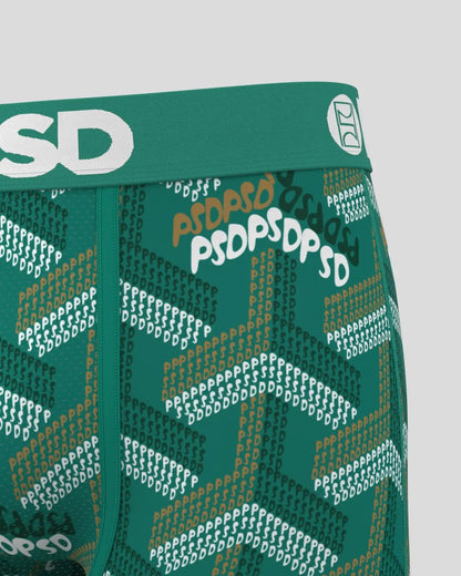 Men PSD PSD Labyrinth Green - Mid Length