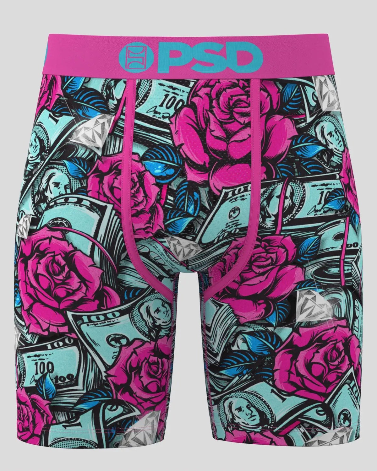 Men PSD Stacked Roses - Standard Length