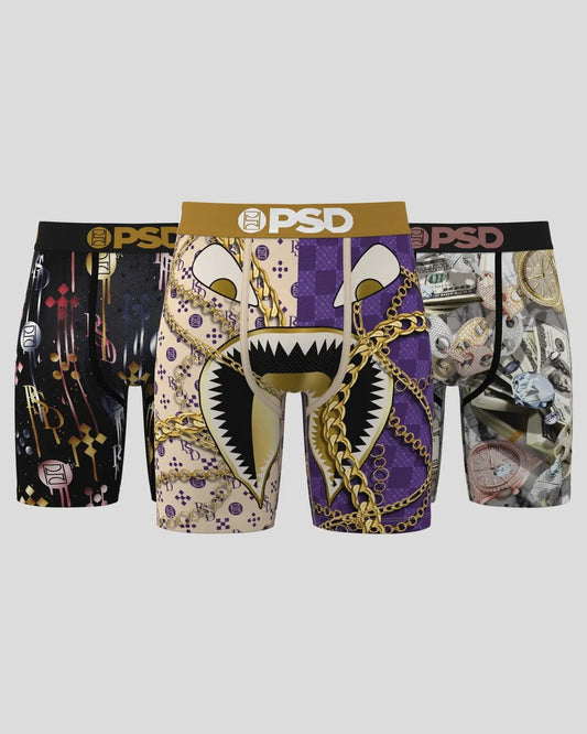 Men PSD 3 Pack - Gold Rush - Standard Length