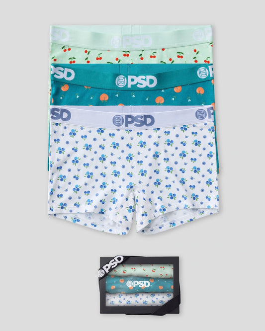Women PSD Modal 3 Pack - Fruity - Boy Short - Modal